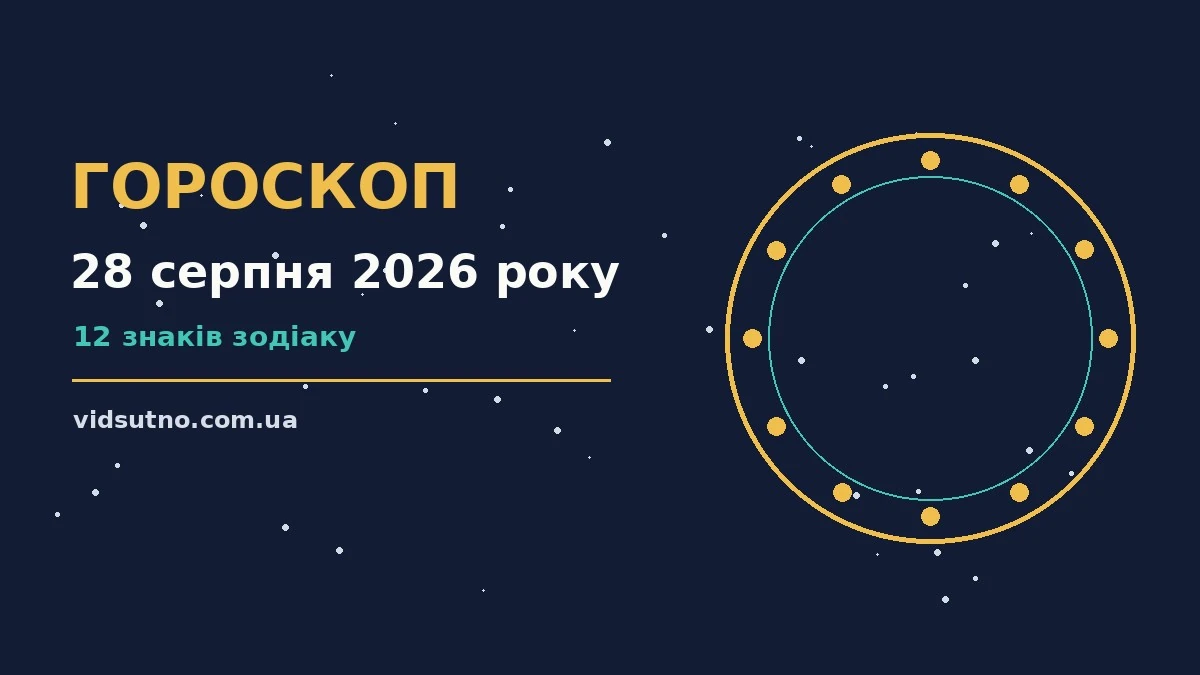 Щоденний гороскоп на 28 серпня 2026 року з практичними порадами для всіх знаків Зодіаку